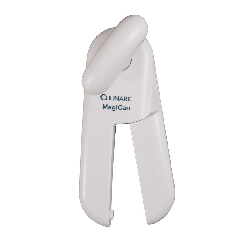 Culinare C10015 MagiCan Tin Opener White Plastic/Stainless Steel Manual Can