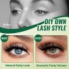 Kiyoulash 키요울래쉬 클러스터 3D 이펙트 속눈썹 280pcs 80D Curl 9-18MIX