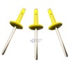 J J Motorsports Large Head Yellow Exploding Rivets Pop Rivet