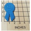 First Place Ribbon Shaped Fondant Cookie Cutter and Stamp #1151