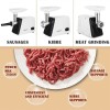 Zuguachi Meat Grinder Electric Commercial Antique Stainless Steel Food Processor