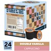 Doble Donut Cappuccino, vasos de una porción para Keurig K