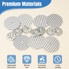 7Pcs Heat Shield Repair Sheet, 7Pcs Locking Star Washers Attachment,