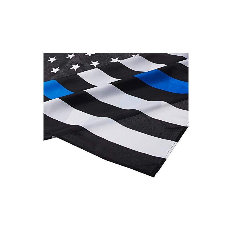 US Flag Store Thin Blue Line American Flag 3' x
