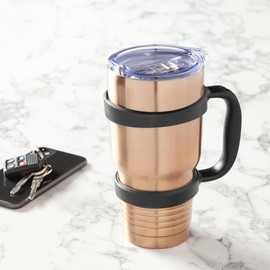 30oz Copper Color Stainless Steel Insulated Tumbler w/Handle