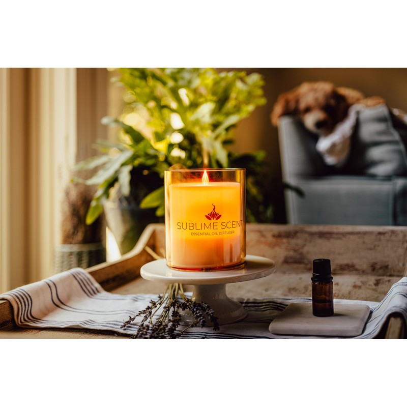 Flameless Essential Oil Diffuser. It Features an Easy to use