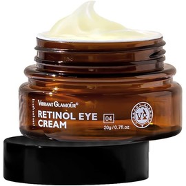 Retinol Eye Cream, Anti-Aging with Vitamin C & Ceramide for Dark Circles, Wrinkles & Fine Lines, Crow’s Feet, 0.7 fl.oz