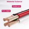 RED WOLF Car ISO Radio Wire Wiring Harness Adapter Connector