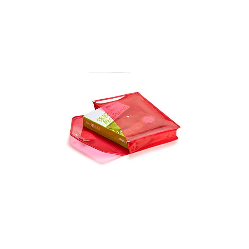 FANWU Plastic File Folder Poly Envelope Expanding File Wallet Document