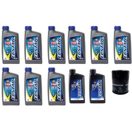 Suz uki Oil Change Kit for DF200A with 9 quarts of Oil and 16510-96J10 Filter and 2 Quarts Suzuki Lower Unit Hypoid Gear Oil SAE-90