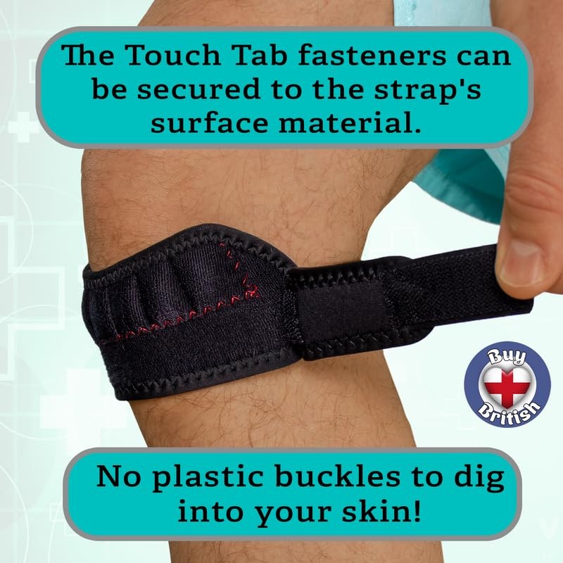 NeoPhysio 2 x Magnetic Knee Strap with 8 Magnets Individually