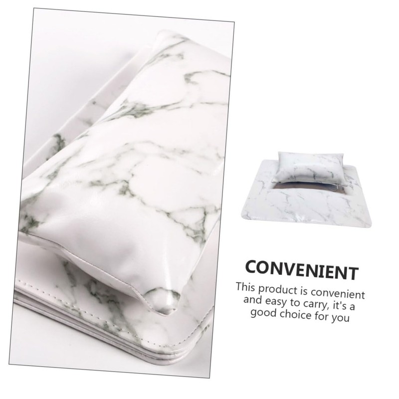 Healeved 1set Nail Art Arm Rest Manicure Table Mat Hand
