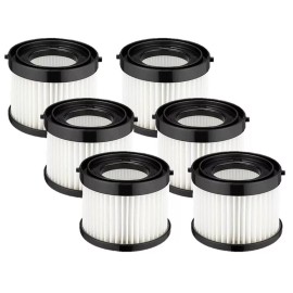 Casa Vacuums Milwaukee 49-90-0160 6 PK Casa Replacement Filter for 0882-20 M18 Compact Vacuum