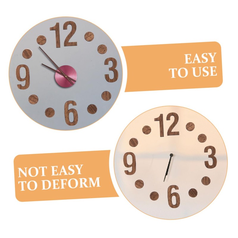 Operitacx 1 Set DIY Digital Clock Numbers Replacement Numerals for