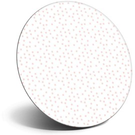 Destination Vinyl ltd Magnet for Refrigerator, Fridge - Cute Little Pink Stars Pattern Print for Office, Cabinet and Whiteboard, Magnetic Stickers, 44794