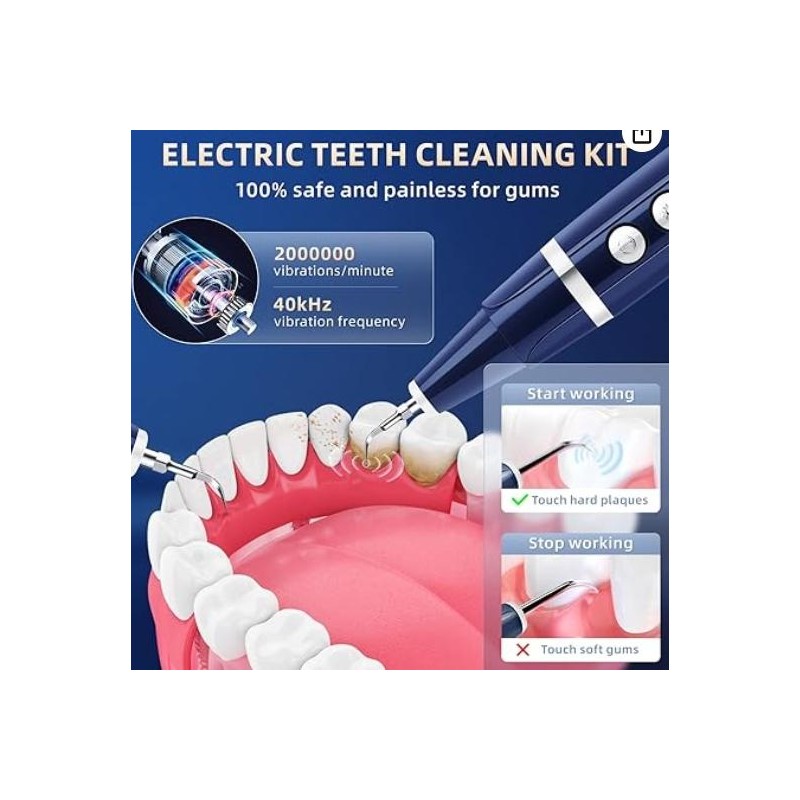 Plaque Remover for Teeth - Tartar Remover for Teeth, Dental