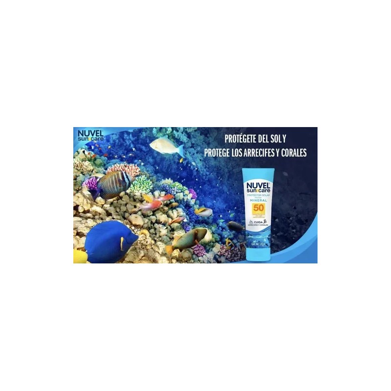 Protector Solar Mineral Eco Friendly Nuvel Fps 120