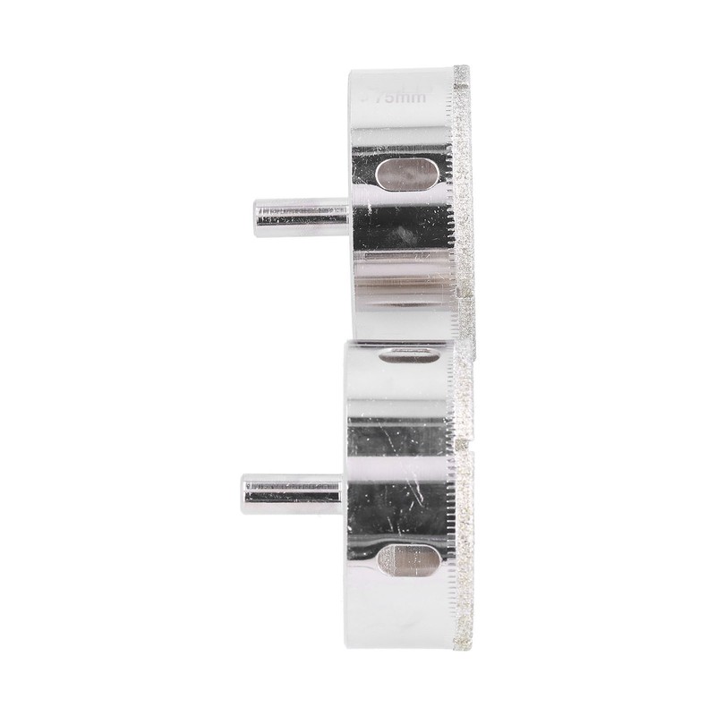 2 Pcs Hole Saw Drill Bit Coating Uniformity Wearproof Incision