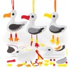 Baker Ross AR501 Bird Seagull Kits, Introductory Sewing for Beginners