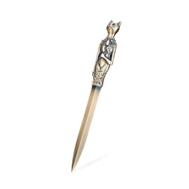 FEMONGY Letter Opener, 19.4 cm Letter Opener, Elegant Letter Opener Made of Metal, Sensitive Elegant Robust Durable, Suitable for Opening Letters, Collecting, Decorating