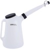 TECPO Oil Can with Flexible Spout and Lid 5L