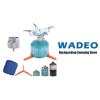WADEO Camping Stove with 1LB Propane Tank Adapter, Fuel Can