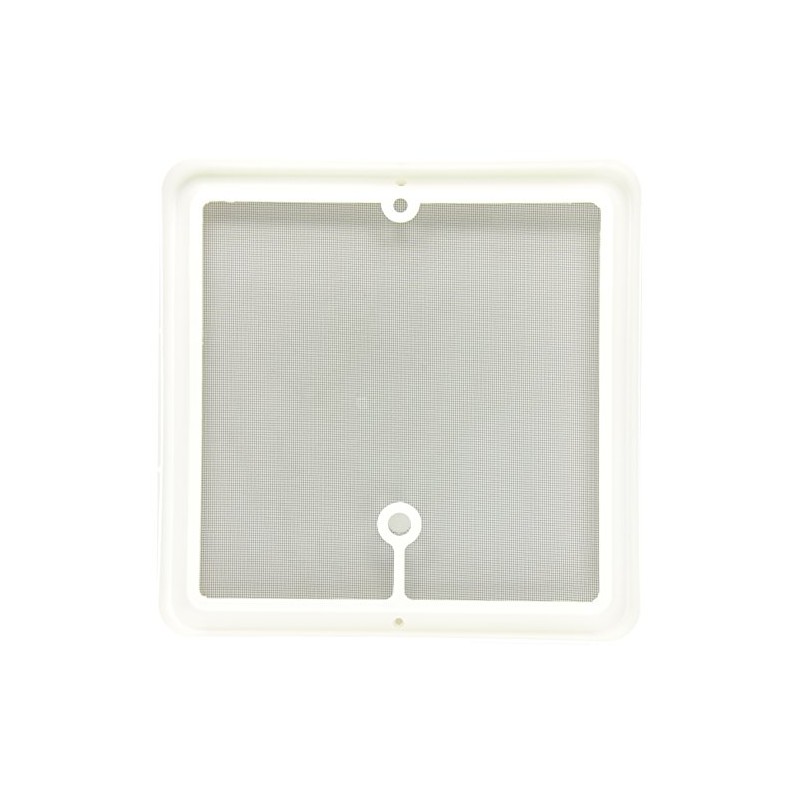 Heng's JRP1124R 14" White Radius Corner Screen Jensen Roof Vent