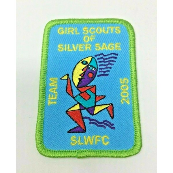 PATCH GSA Girl Scouts of Silver Sage Team 2005 SLWFC