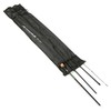 Portable Travel Spinning Fishing Rod Lightweight Carbon Fiber 4 Pieces
