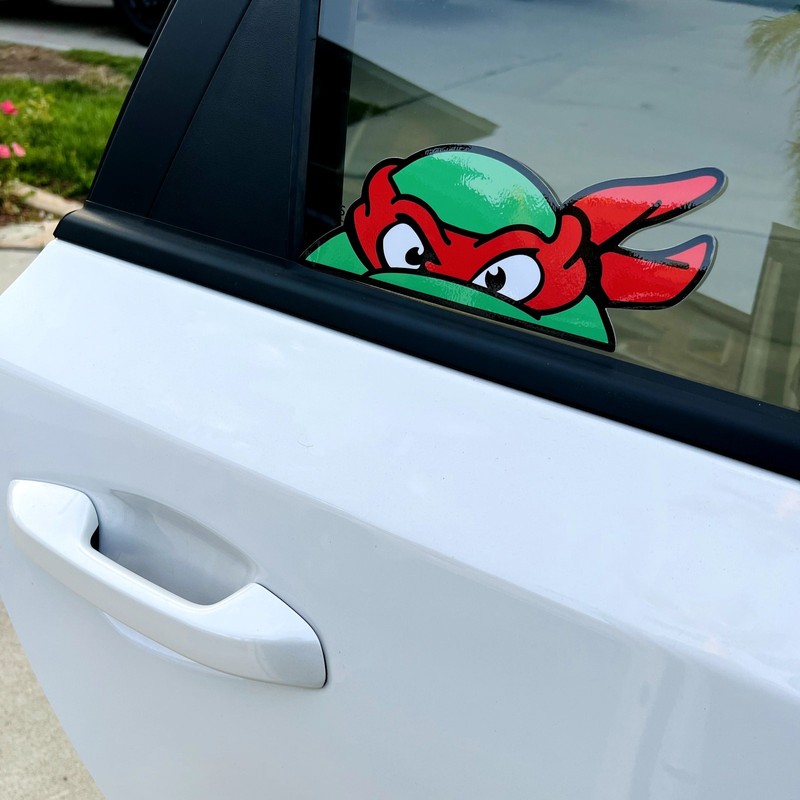 Ninja Turtles | TMNT | Car Peeker Decal | Pick