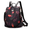 shepretty Women's Anti-Theft Backpack Shoulder Bag School Bag, 3 Butterfly