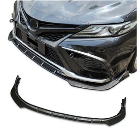 Axinda Front Bumper Lip Suitable for Toyota Camry Sport SE,XSE,Hybrid SE,Hybrid XSE,TRD,SE 2021 2022 2023, Front Shovel, Exterior Accessories (Carbon Fiber Pattern, Sport Version)