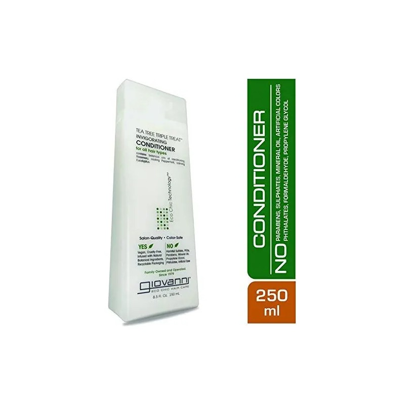 Acondicionador Giovanni Cosmetics Tea Tree Triple Treat 250