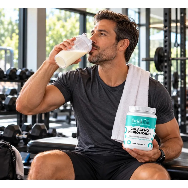 Kit 4 Colágeno Hidrolizado Puro Ácido Hialurónico Prebioticos Vitaminas 450