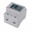 DIN Rail Voltage Current Meter 170‑270V 0‑63A Digital Display Energy