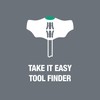 Wera '05023368001 467 Torx HF Cross Handle Screwdriver, TX 7