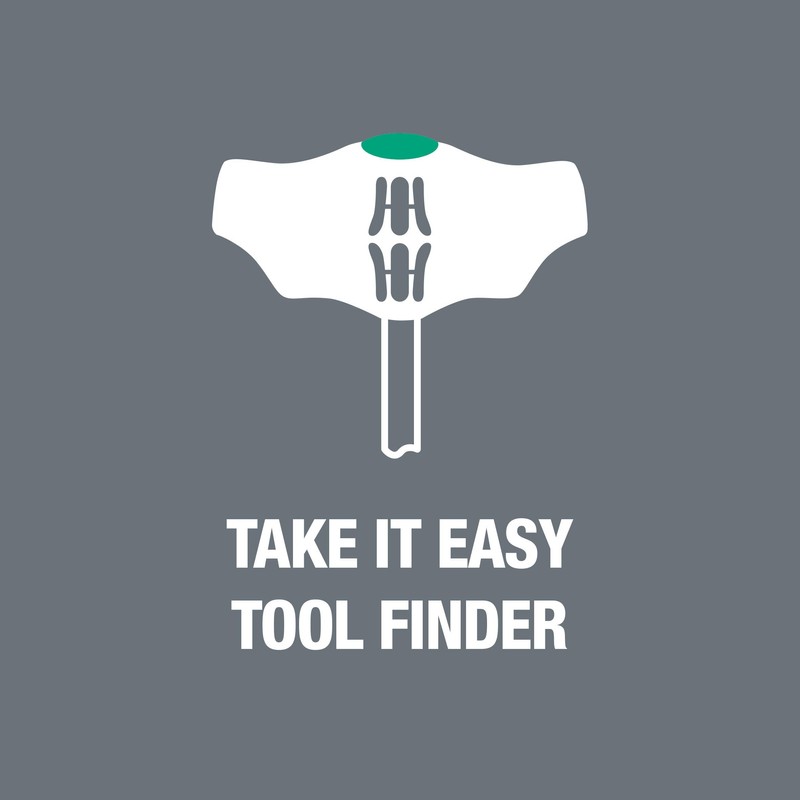Wera '05023368001 467 Torx HF Cross Handle Screwdriver, TX 7