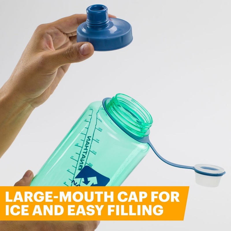 Nathan Big Shot Unisex Outdoor Narrow Mouth Water Bottle available