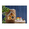 Dehner Natura Wild Bird Peanut Butter House Triple Feeding Station