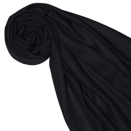 Lorenzo Cana Luxury Scarf 100% pure cashmere Pashmina Shawl Cashmere – Cashmere Pashmina Cashmere Scarf Black 7831711