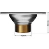 Stainless Steel Shower Drain Solid Quality Floor Drain Odour Trap