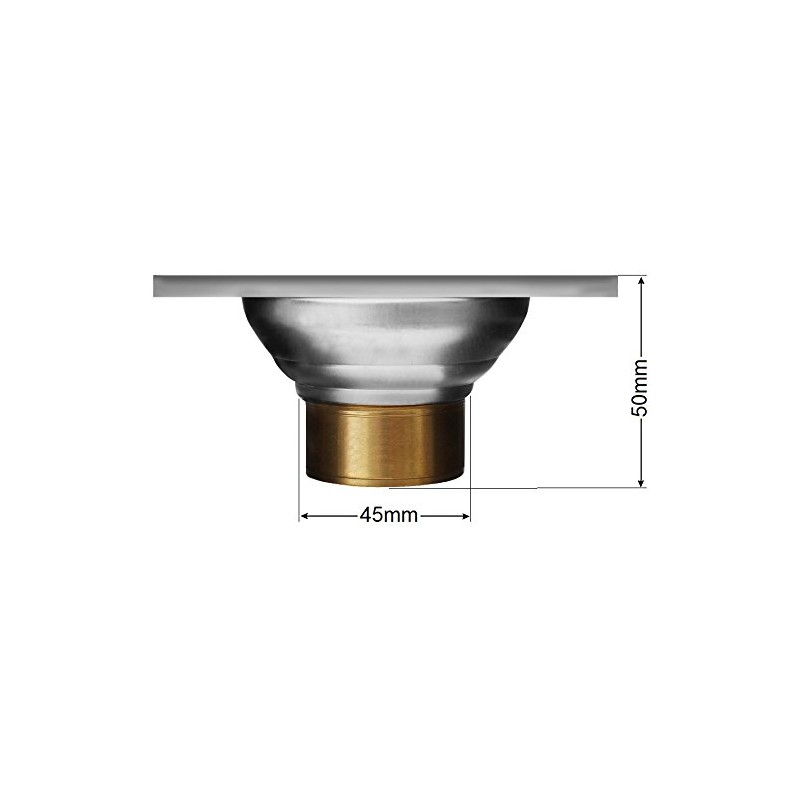 Stainless Steel Shower Drain Solid Quality Floor Drain Odour Trap