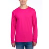 Jerzees Men's Dri-Power Cotton Blend Long Sleeve Tees, Moisture Wicking,