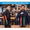 Card Game Playmat Tube Bag for 2 Mats, Dice Holder