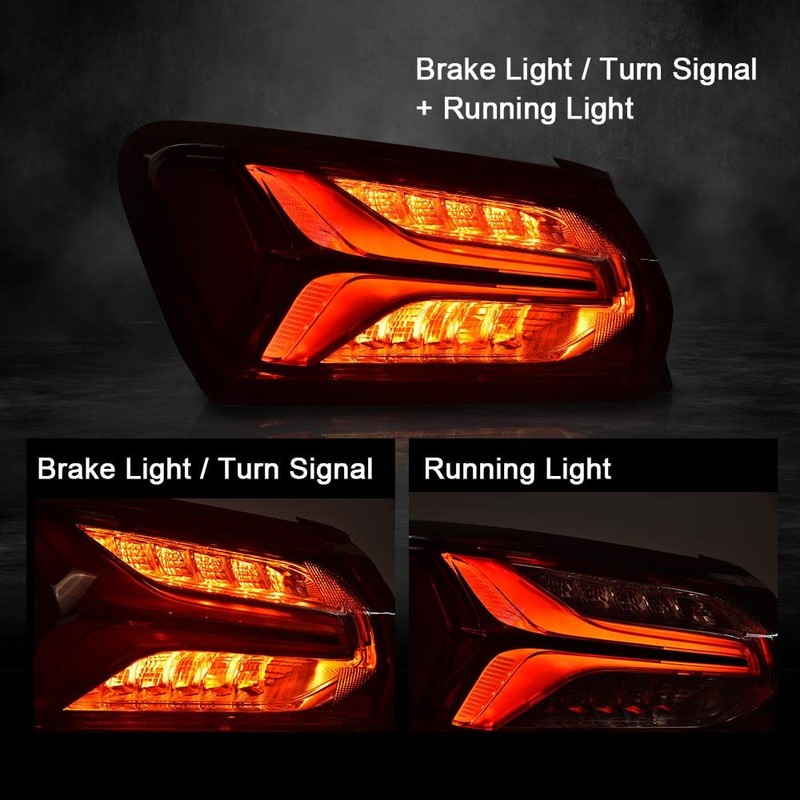 PIT66 LED Type Tail Light Lamp Outer Replacement Compatible with