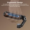 SmallRig Wooden Top Handle with NATO Clamp & NATO Rail,