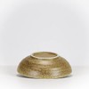 Sushisushi Glazed Stone Bowl Dark/Mid Brown 150×48mm (Japanese Made)