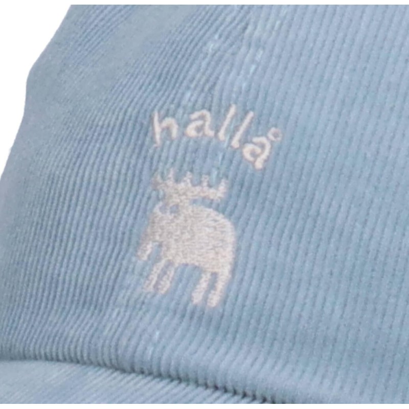 Mozu Kid's Logo Corduroy Cap, Hat, blue