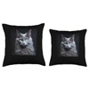 Nebelung Cats Kitten Nebelung Cat Throw Pillow