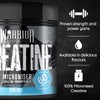 Warrior Creatine Monohydrate Powder – 300g – Micronised for Easy